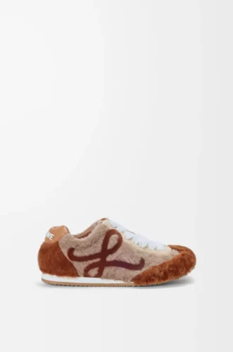 Ballet Runner 2.0 aus Lammfell in Tan Multitone