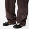 Ballet Runner 2.0 aus Nylon und Kalbsleder Schwarz/Orange/Hellgrün