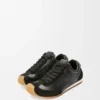 Ballet Runner 2.0 aus weichem Kalbsleder Schwarz