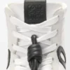 Ballet Runner 2.0 High-Top aus Nylon und Kalbsleder Weiß/Schwarz