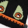 Beanie aus einer Mischung aus Wolle, Alpaka und Mohair Schwarz