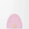 Beanie aus Kaschmir Hellrosa