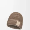Beanie aus Kaschmir in Beige
