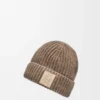 Beanie aus Kaschmir in Beige