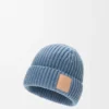 Beanie aus Kaschmir in Denim Blue
