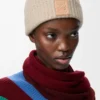 Beanie aus Kaschmir in Hellbeige