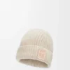 Beanie aus Kaschmir in Hellbeige