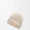 Beanie aus Kaschmir in Hellbeige