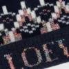 Beanie aus Wollmischung Navy/Multicolor