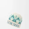 Beanie aus Wollmischung Weiß/Mint