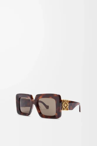 Beveled Square Maxi Anagram Sonnenbrille Havana