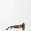 Beveled Square Maxi Anagram Sonnenbrille Havana