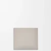 Bifold-Geldbörse aus satiniertem Kalbsleder in Shell Grey