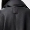 Bikerjacke aus Nappalammleder Schwarz