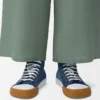 Bloc High-Top-Sneaker aus Denim Gewaschener Denim