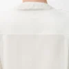 Bluse aus Seide in Weiß
