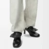 Bobine Stiefeletten aus Nappalammleder Schwarz