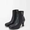 Bobine Stiefeletten aus Nappalammleder Schwarz