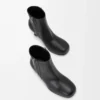 Bobine Stiefeletten aus Nappalammleder Schwarz