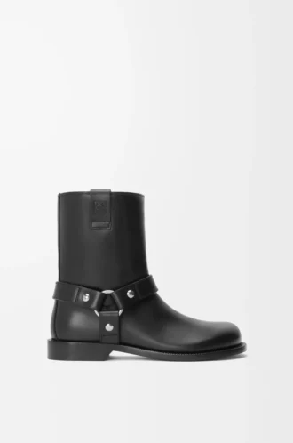 Campo Bikerstiefel aus Kalbsleder Schwarz