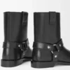 Campo Bikerstiefel aus Kalbsleder Schwarz