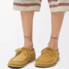 Campo Bootsschuh aus Kalbswildleder in Medium Tabacco