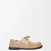 Campo Bootsschuh aus weichem Kalbsleder in Sand/Zimt