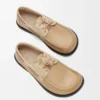 Campo Bootsschuh aus weichem Kalbsleder in Sand/Zimt