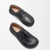Campo Bootsschuh aus weichem Kalbsleder Schwarz