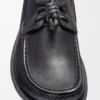Campo Bootsschuh aus weichem Kalbsleder Schwarz