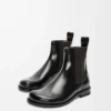 Campo Chelsea-Stiefel aus gebürstetem Kalbsleder in Schwarz