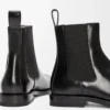 Campo Chelsea-Stiefel aus gebürstetem Kalbsleder in Schwarz