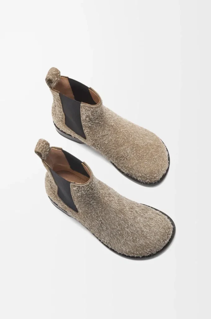 Campo Chelsea-Stiefel aus gebürstetem Wildleder in Khaki-Grün