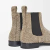 Campo Chelsea-Stiefel aus gebürstetem Wildleder in Khaki-Grün