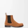 Campo Chelsea-Stiefel aus Kalbswildleder Tabacco