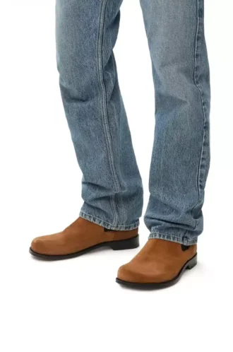 Campo Chelsea-Stiefel aus Kalbswildleder Tabacco