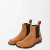 Campo Chelsea-Stiefel aus Kalbswildleder Tabacco