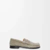 Campo Loafer aus gebürstetem Wildleder in Khaki-Grün