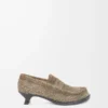 Campo Loafer aus gebürstetem Wildleder in Khaki-Grün