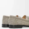 Campo Loafer aus gebürstetem Wildleder in Khaki-Grün