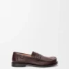 Campo Loafer aus Hirschleder in Oxblood