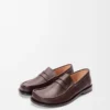 Campo Loafer aus Hirschleder in Oxblood