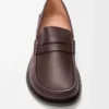 Campo Loafer aus Hirschleder in Oxblood