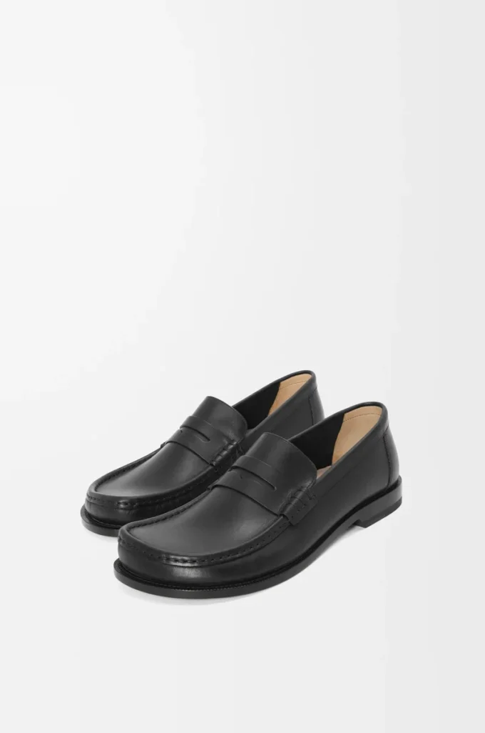 Campo Loafer aus Kalbsleder in Schwarz