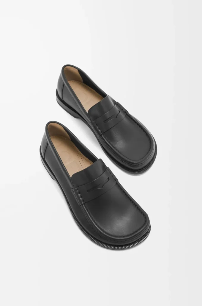 Campo Loafer aus Kalbsleder in Schwarz