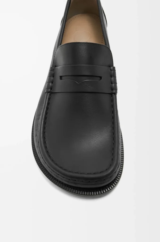 Campo Loafer aus Kalbsleder in Schwarz