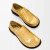 Campo Loafer aus metallischem Kalbsleder in Gold