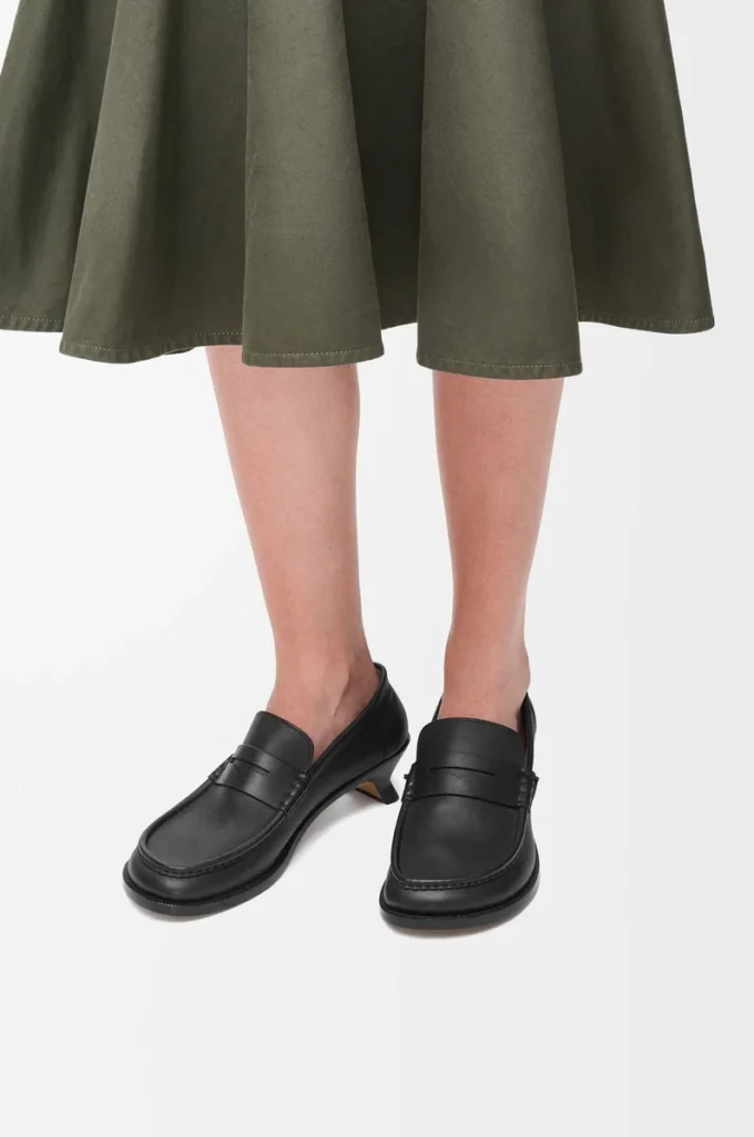 Campo Loafer aus weichem Kalbsleder in Schwarz