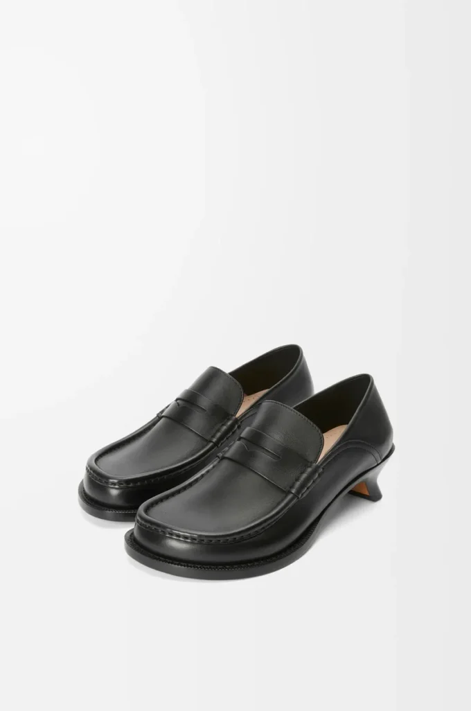 Campo Loafer aus weichem Kalbsleder in Schwarz