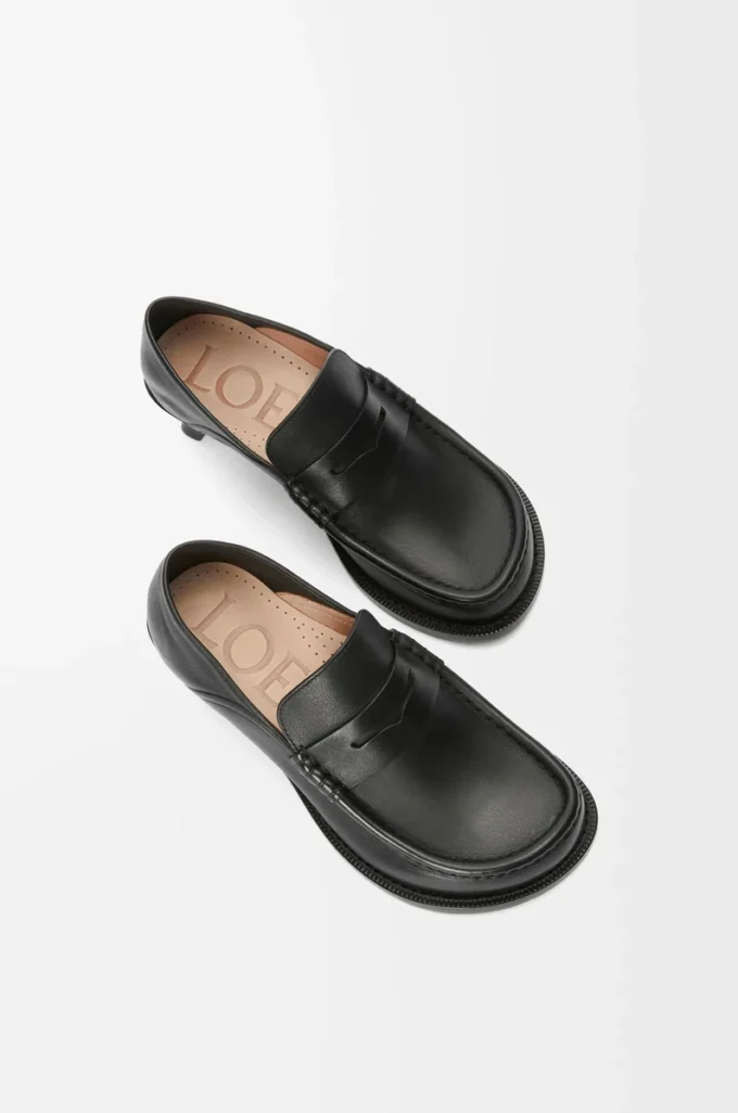 Campo Loafer aus weichem Kalbsleder in Schwarz